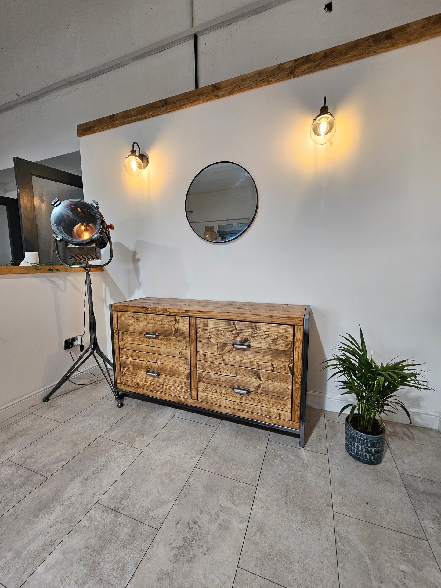 Industrial Chest of drawers-Sideboard | UK Made