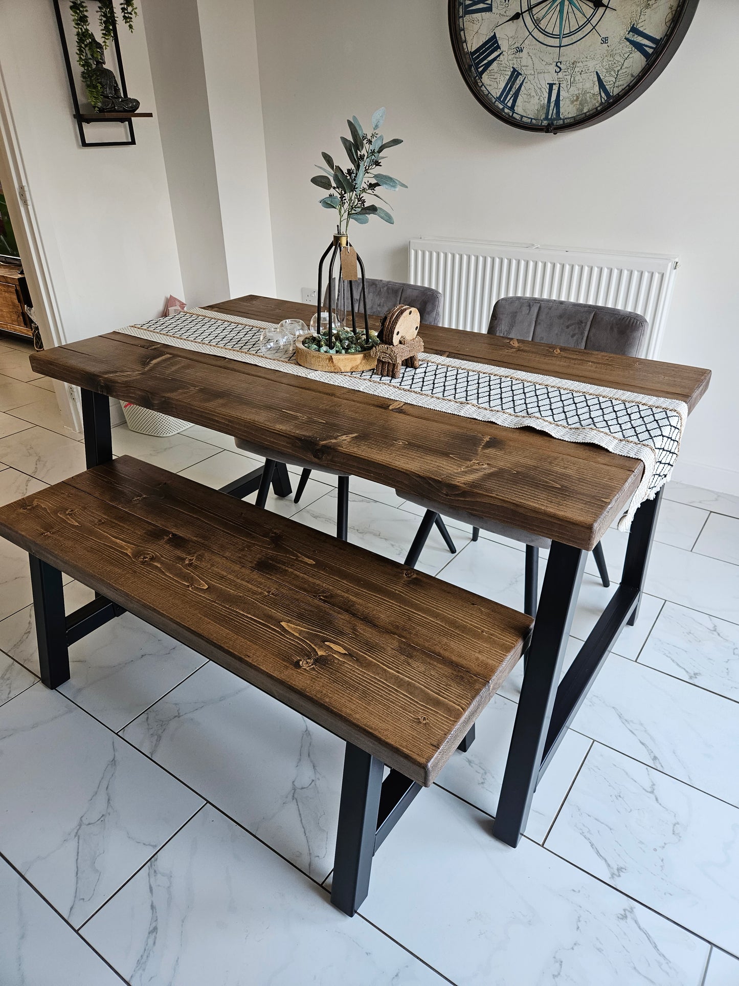 Industrial A Frame Dining table | UK Made