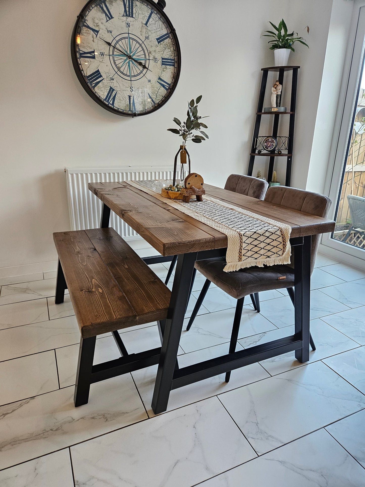 Industrial A Frame Dining table | UK Made