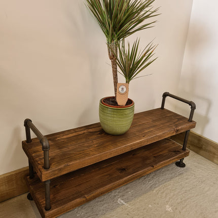 Shoe rack rustic industrial | UK Made - DK Fabrications