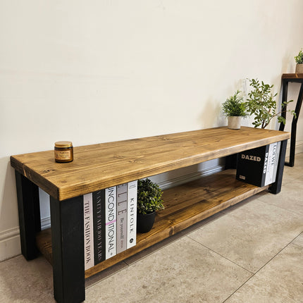 TV Stand-media unit-Rustic | UK Made - DK Fabrications