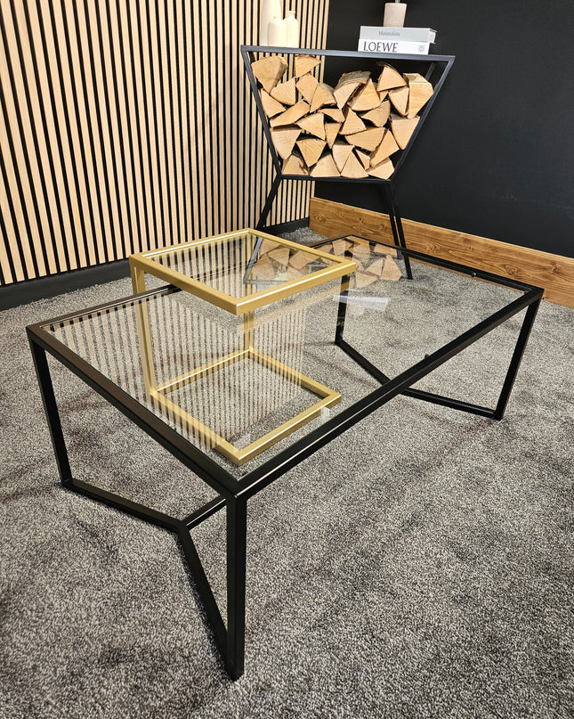 Cantilever ottoman table - DK Fabrications