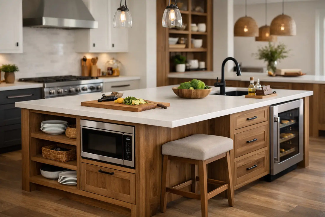 Custom Kitchen Island Ideas That Work Harder