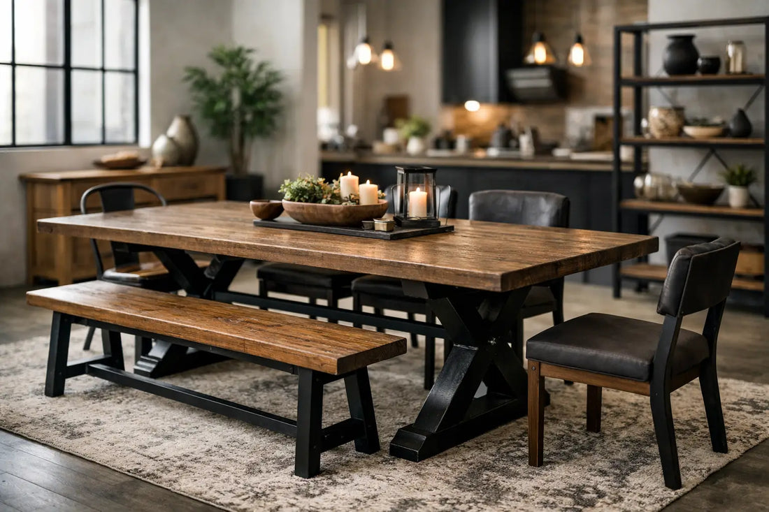 7 Best Industrial Dining Tables for Families