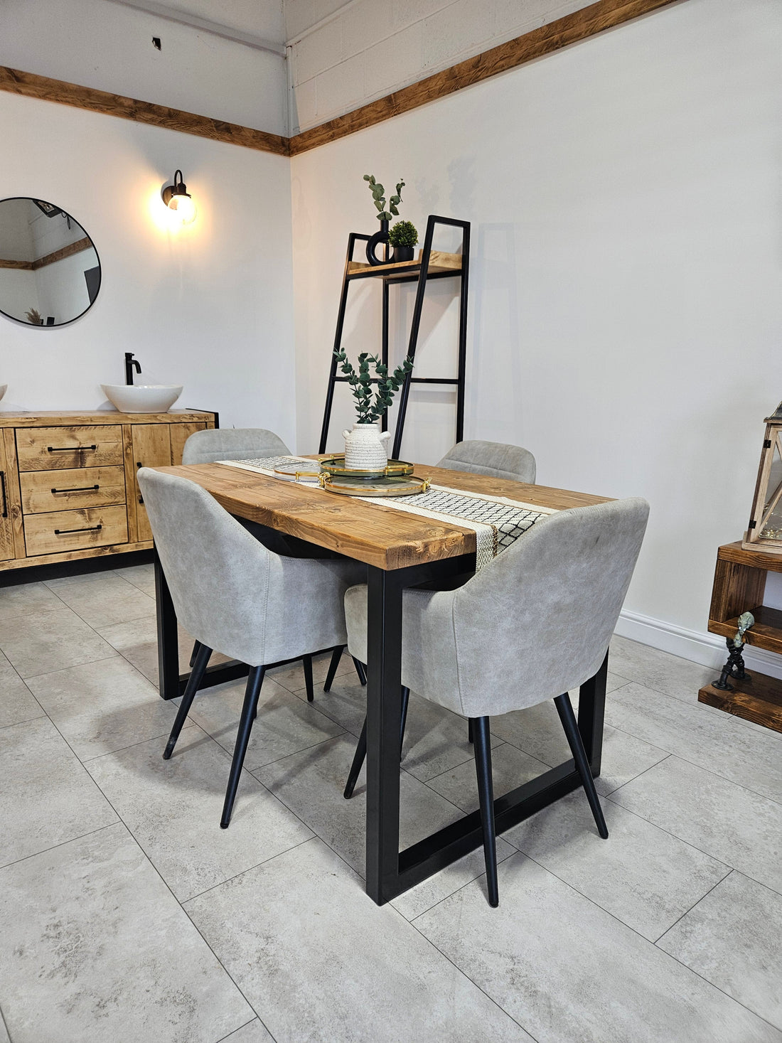 Why Industrial Dining Tables Make the Perfect Centrepiece for your Home - DK Fabrications
