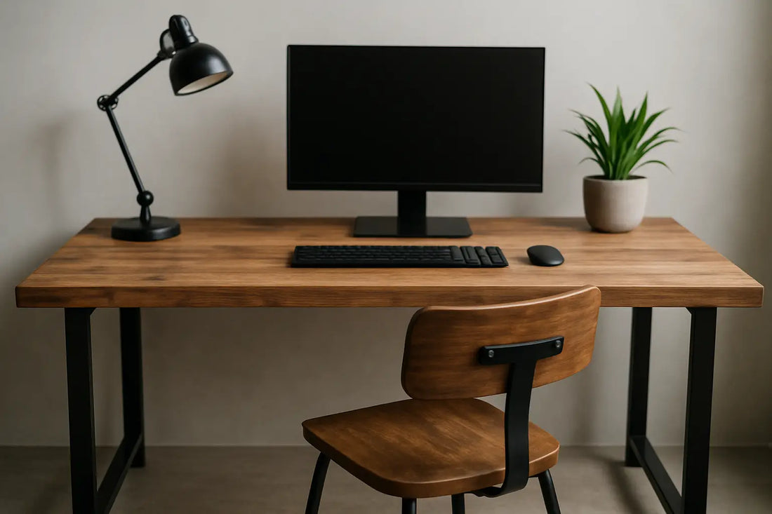 Industrial Desks With Solid Wood Tops: What to Buy
