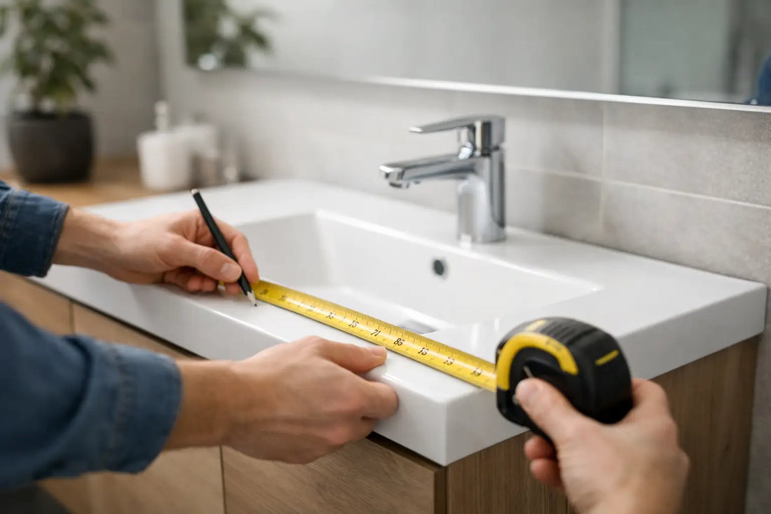 How to Measure for Vanity Unit Size