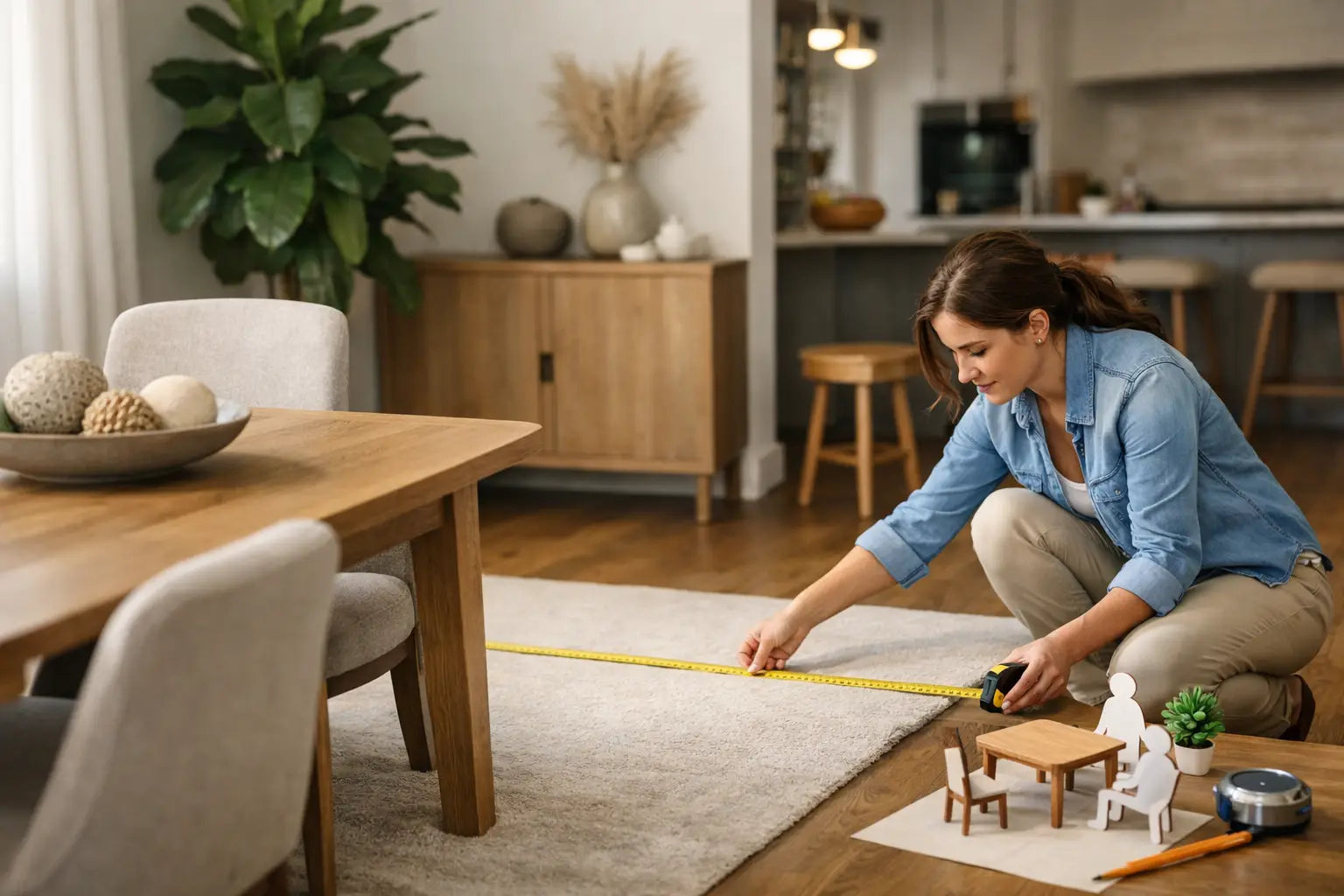 How to Measure for the Right Dining Table – DK Fabrications