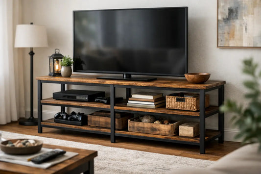 Rustic TV Stand Steel Frame Buying Guide