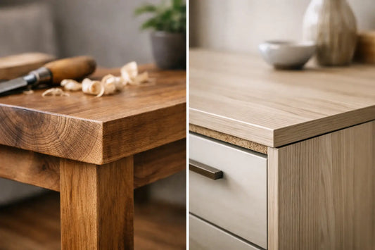 Solid Wood vs Veneer Furniture
