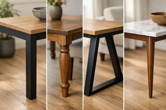 How to Choose Table Legs Style for Your Home