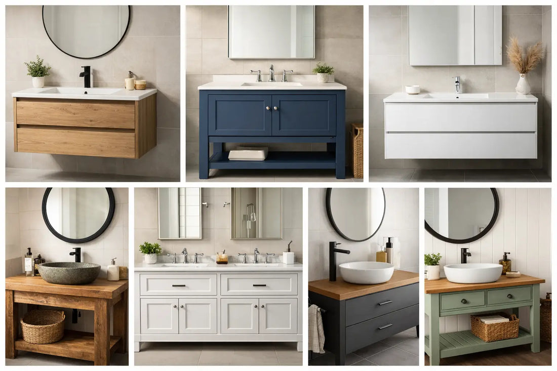 7 Best Bathroom Vanity Unit Styles