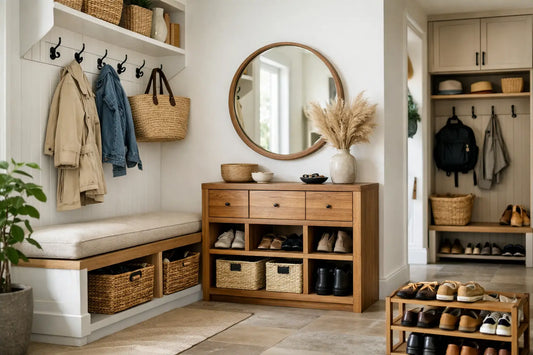 12 Hallway Storage Ideas That Actually Work