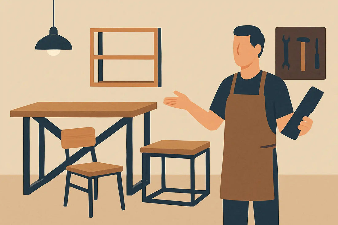 Handmade Industrial Furniture in the UK: What to Buy - DK Fabrications