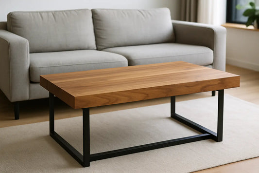 Solid Wood Metal Coffee Tables That Last