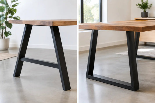 A-Frame vs Trapezoid Table Legs: Which Fits?