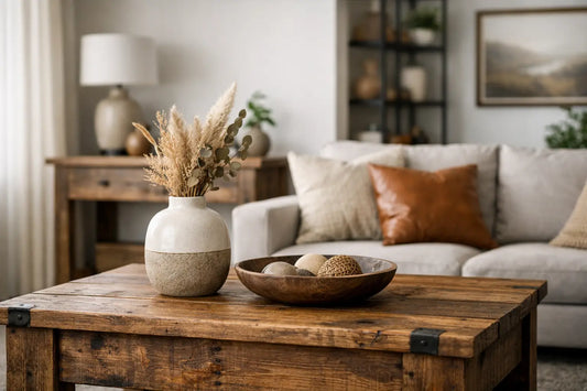 How to Mix Rustic Wood Furniture Well