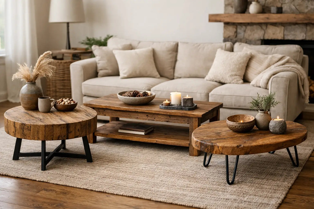 Best Rustic Coffee Table Shapes for Your Lounge