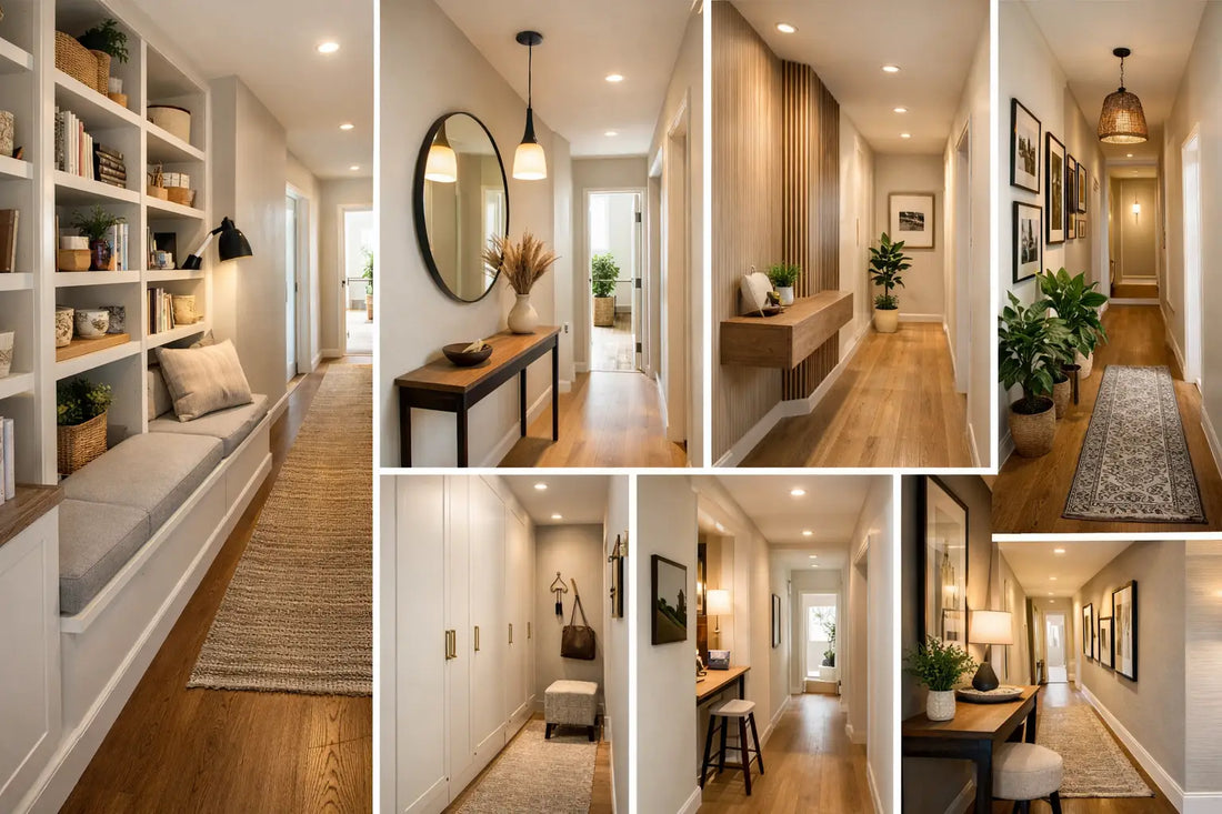 7 Ideas for a Narrow Hallway Transformation
