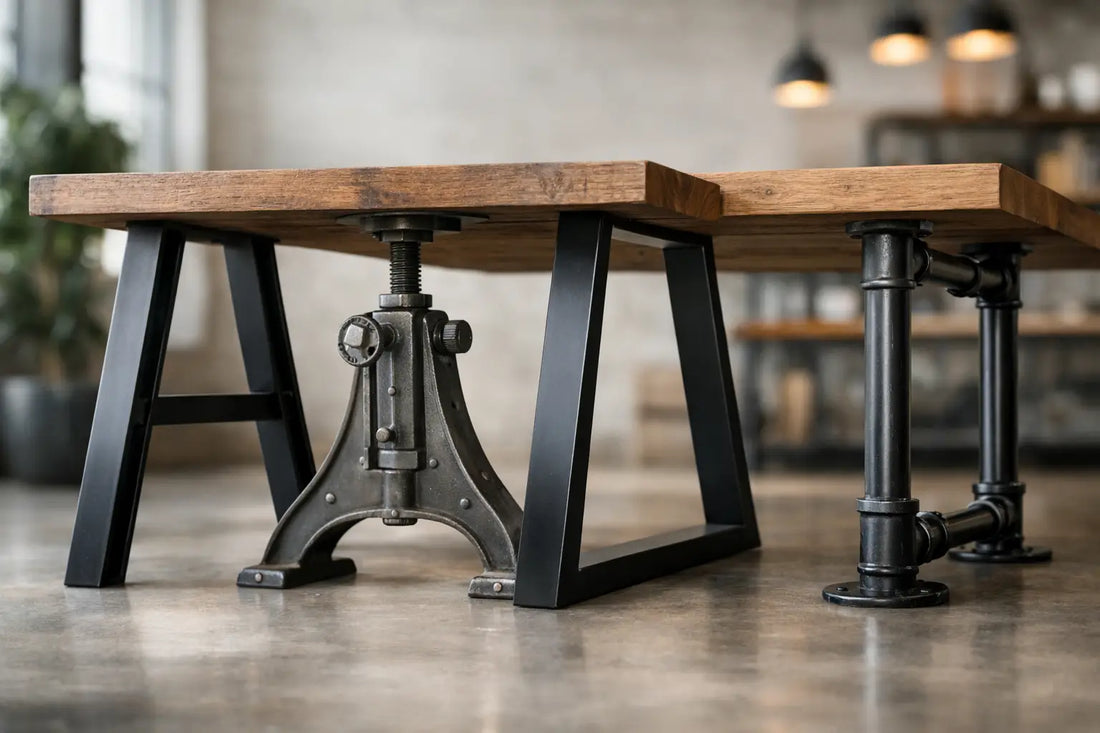 Your Guide to Industrial Table Leg Designs