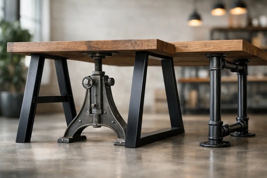 Your Guide to Industrial Table Leg Designs