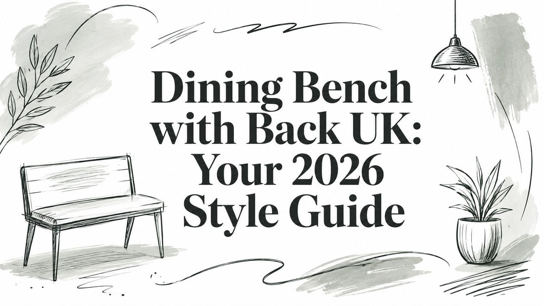 Dining Bench with Back UK: Your 2026 Style Guide