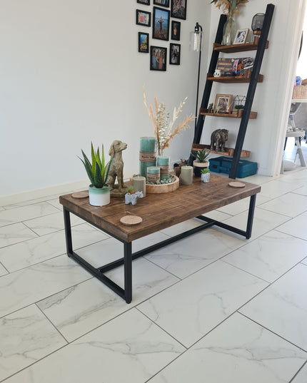 Coffee table-end table-rustic-industrial | UK Made