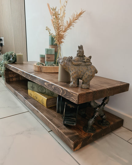 Rustic Industrial TV Stand-Media unit | UK Made
