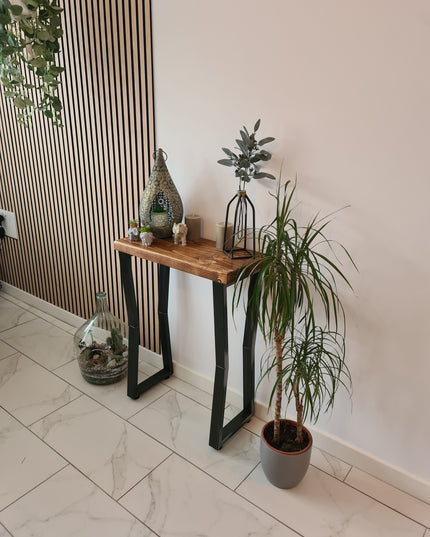 Console Table - Industrial Rustic | UK Made