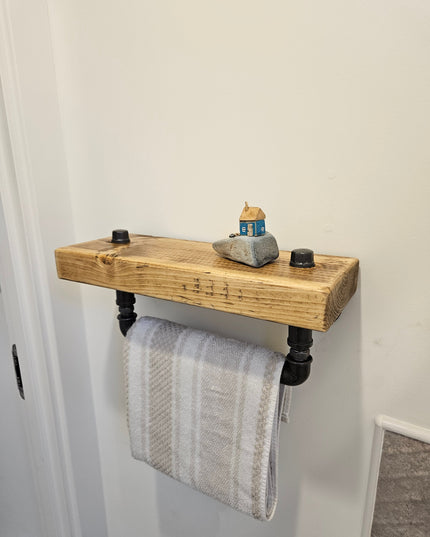 Shelving unit-towel holder | UK Made