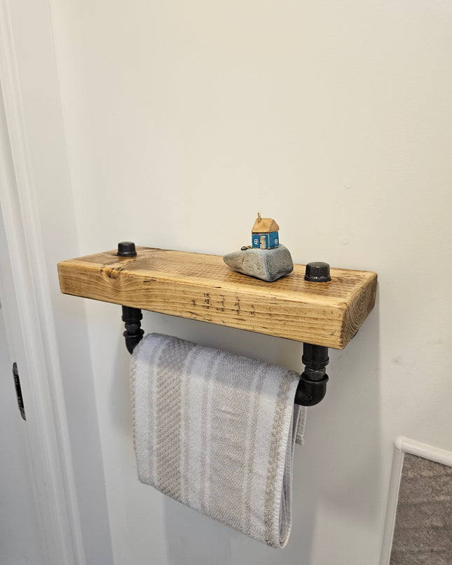 Shelving unit-towel holder | UK Made