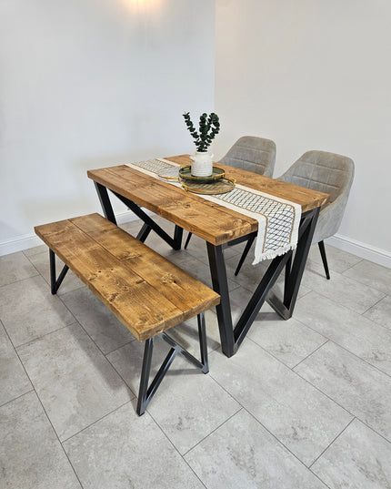Industrial Dining table-unique | UK Made