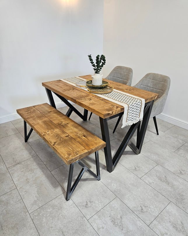 Industrial Dining table-unique | UK Made