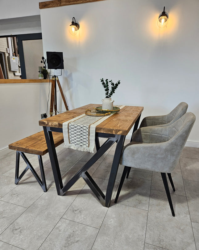 Industrial Dining table-unique | UK Made