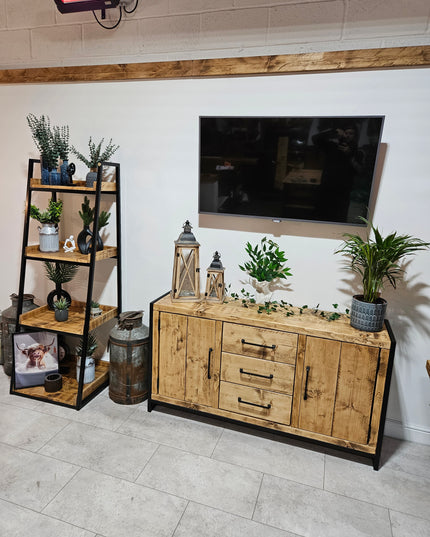 Sideboard Industrial Rustic-drawrrs | UK Made - DK Fabrications