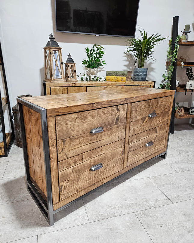 Industrial Chest of drawers-Sideboard | UK Made - DK Fabrications