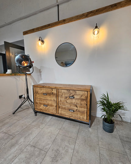 Industrial Chest of drawers-Sideboard | UK Made - DK Fabrications