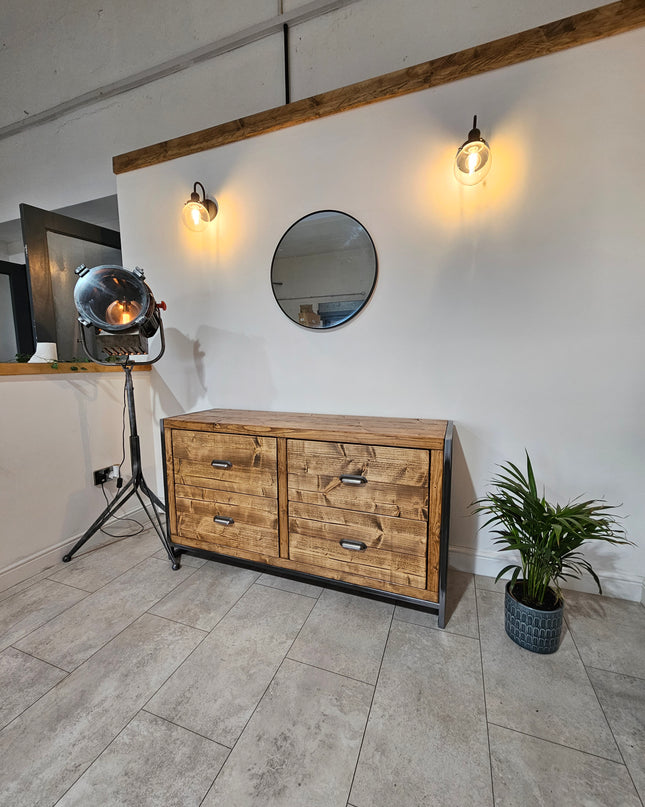 Industrial Chest of drawers-Sideboard | UK Made - DK Fabrications
