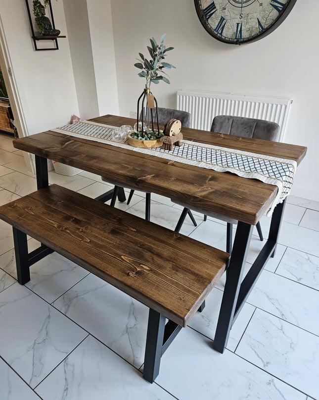 Industrial A Frame Dining table | UK Made