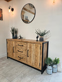 Sideboard Industrial Rustic-drawrrs | UK Made - DK Fabrications