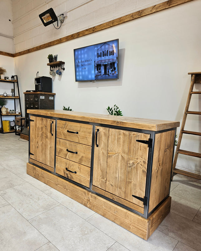 Sideboard rustic industrial | UK Made