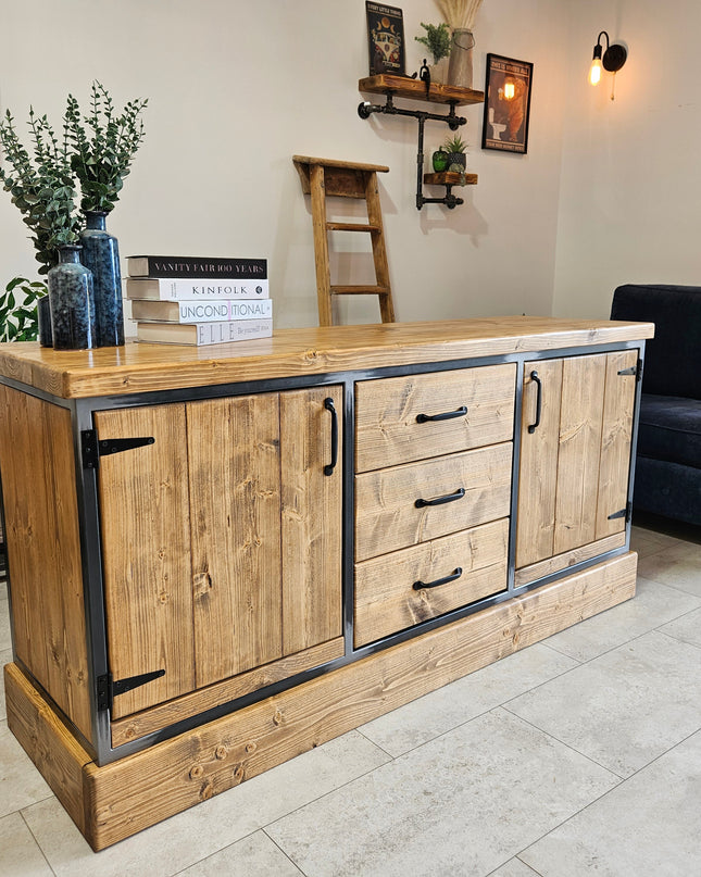 Sideboard rustic industrial | UK Made