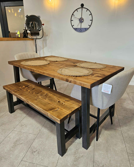 Dining Table UK Made Farmhouse handmade