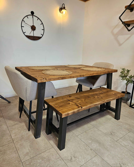 Dining Table UK Made Farmhouse handmade