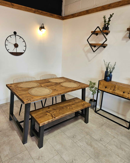 Dining Table UK Made Farmhouse handmade
