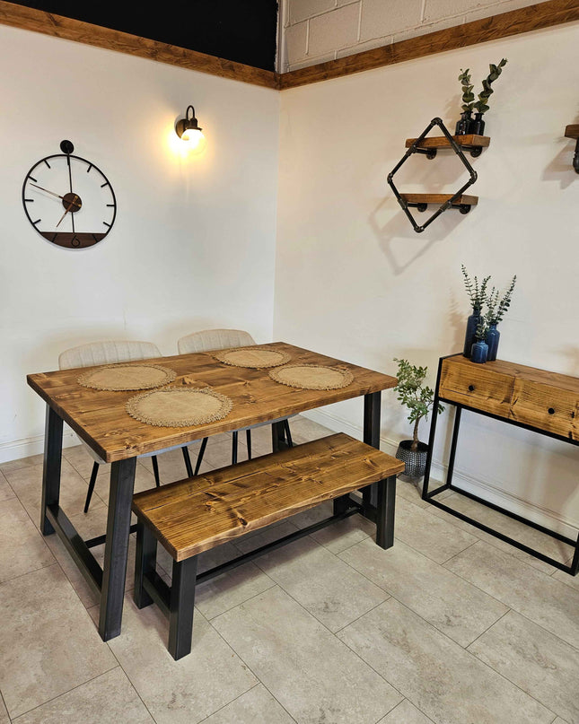 Dining Table UK Made Farmhouse handmade