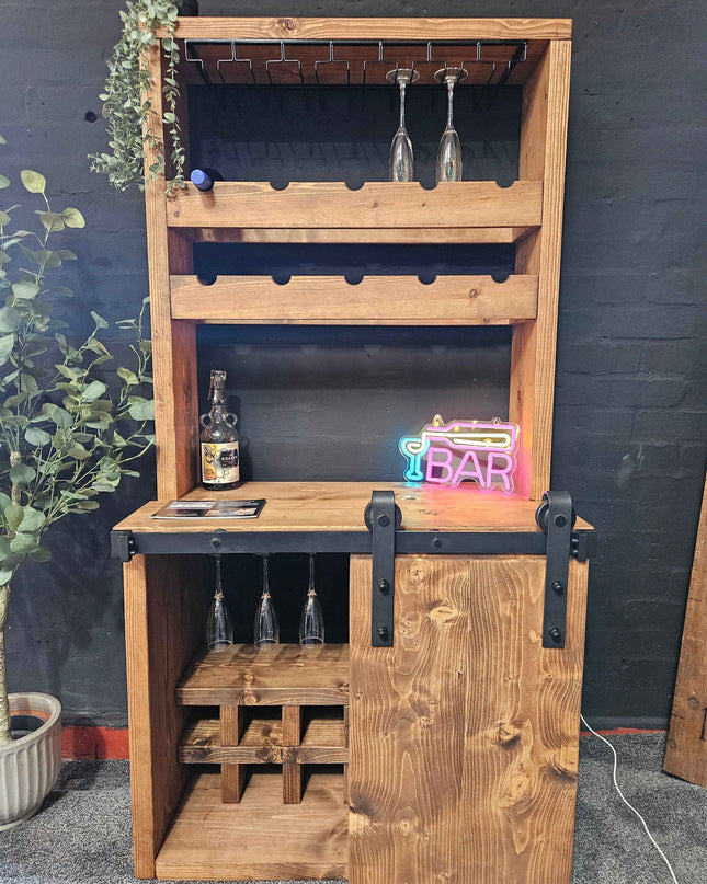 Drinks cabinet, wine cabinet industrial
