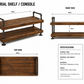 Industrial Shoe Rack – Slim Metal Shoe Storage