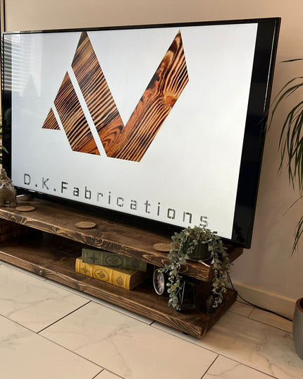 Rustic Industrial TV Stand-Media unit | UK Made