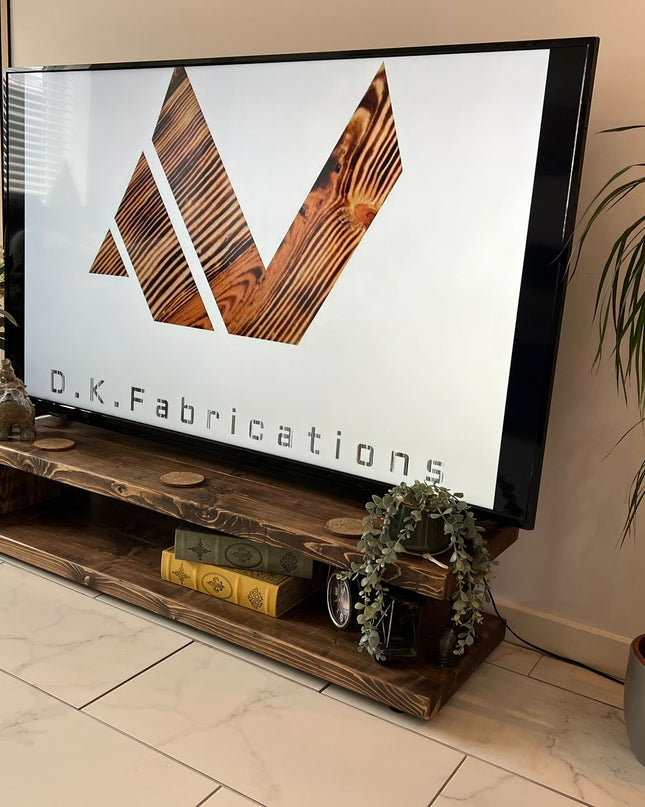 Rustic Industrial TV Stand-Media unit | UK Made